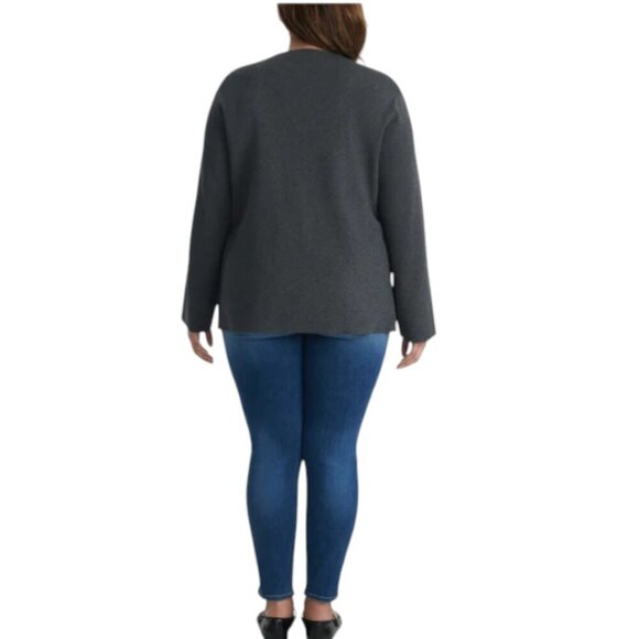 NEW Splendid Sweater Knit Top | Grey - Picture 3 of 5